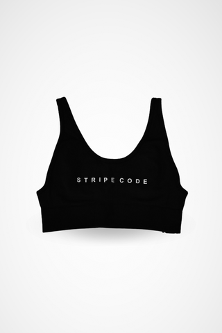 Stripe Code Women's Sports Bra