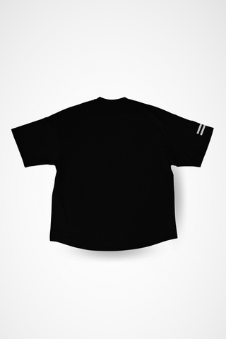 Stripe Code Men's Oversized T-Shirt