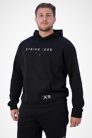 Stripe Code Men's Hoodies