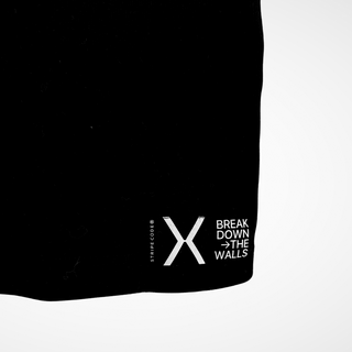 Stripe Code Men's Black Tank Top