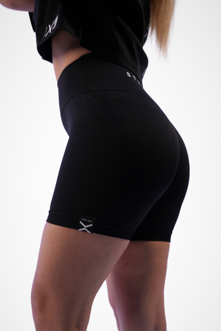 Stripe Code Women's Biker Shorts