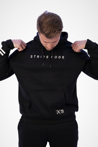Stripe Code Men's Hoodies
